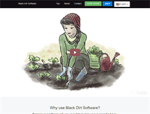 Tablet Screenshot of blackdirt.org